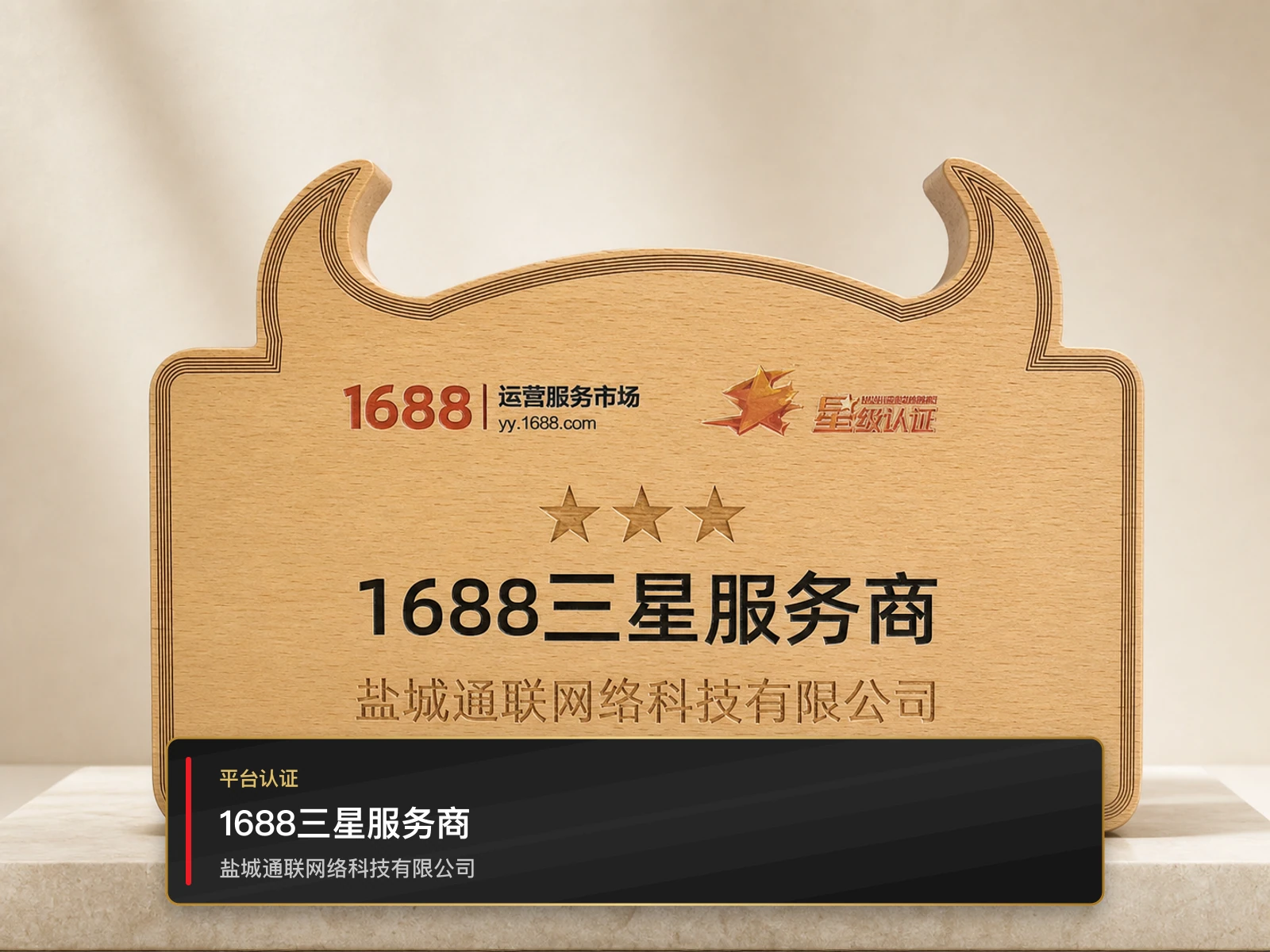1688三星服务商，盐城通联网络科技有限公司